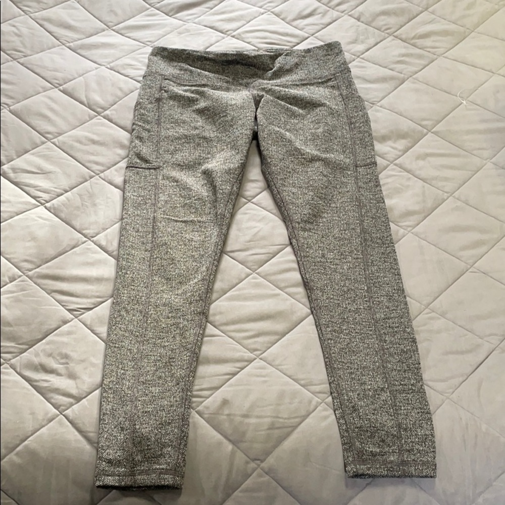 Champion Heather Gray Leggings. Size large